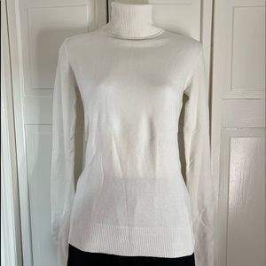 French connection | Cream & Black turtleneck